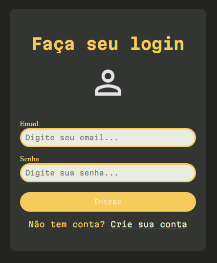 Projeto login